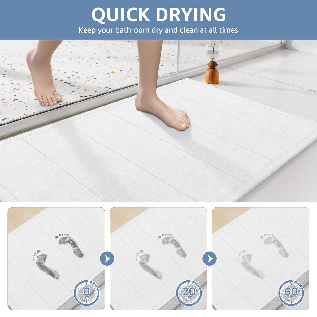 Cute Stone Bath Mat - Easy dry