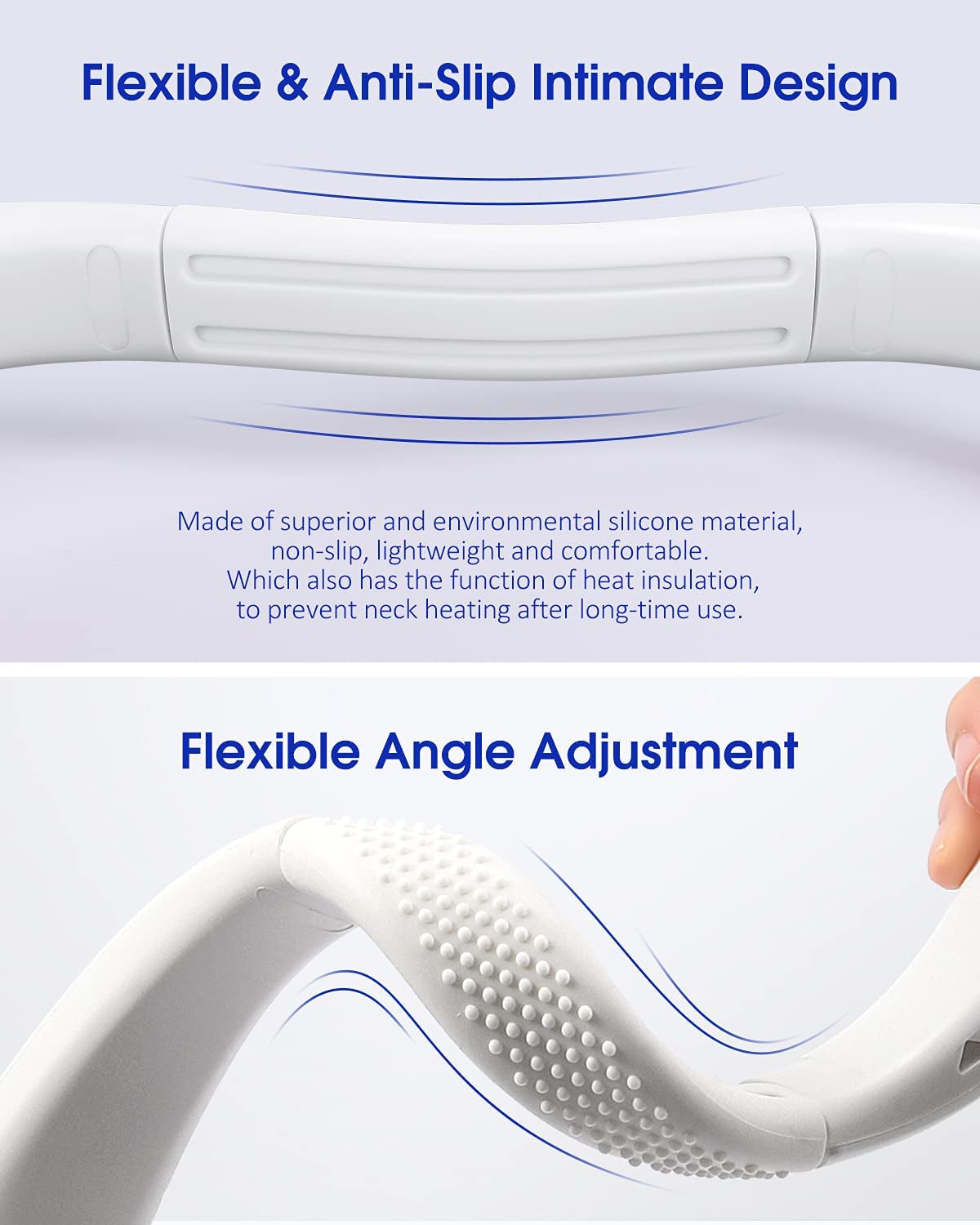 Electric neck fan